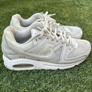 Nike Air Max Command Women’s Grey White Retro Low Top Lace Up Sneakers Sz 9